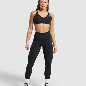 🖤Never worn!!! Gymshark Mesh Waistband Leggings with Scrunch Butt 🍑 XS 🖤